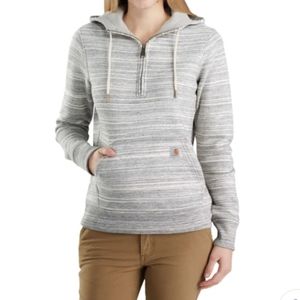 Carhartt Clarksburg Half-Zip Sweatshirt Hoodie Medium 8-10